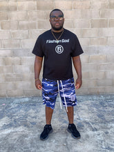 Load image into Gallery viewer, Fg Camo shorts blue
