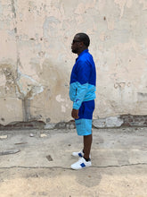 Load image into Gallery viewer, FG Windbreaker Set Blue/Sky Blue
